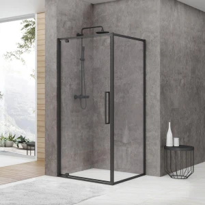 Душевой уголок Black & White Stellar Wind S877-1000 100х100